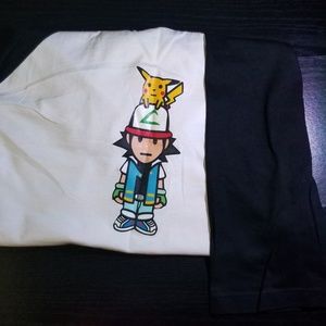 Pokemon Custom Bape Pokemon Baseball tee shirt
